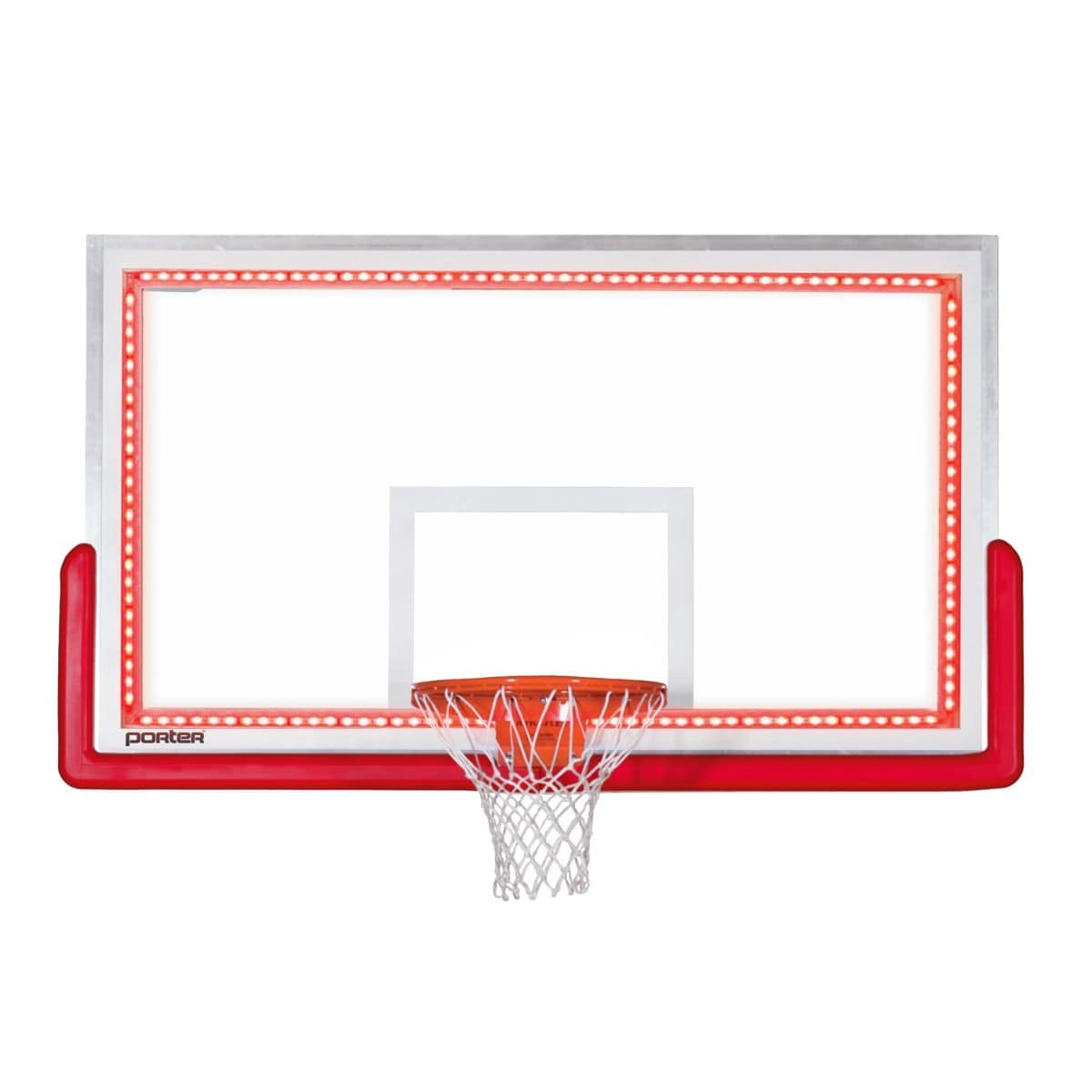 Porter 72"X42" Basketball Backboard w/ LED Lights and Synchronizer 208L2