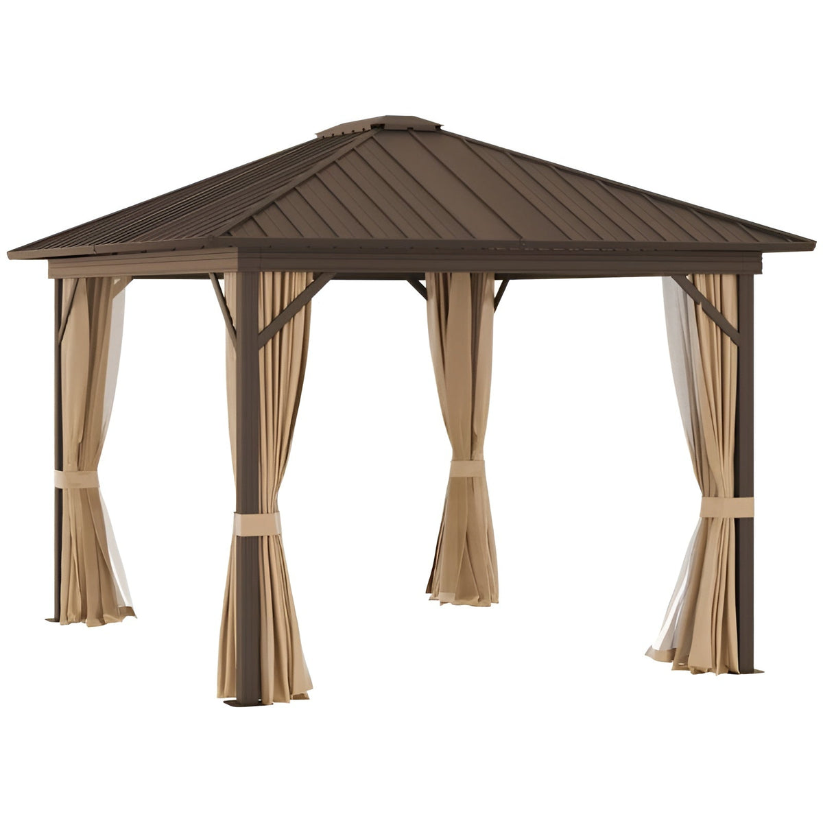 Outsunny 10' x 12' Hardtop Gazebo - 84C-095V01