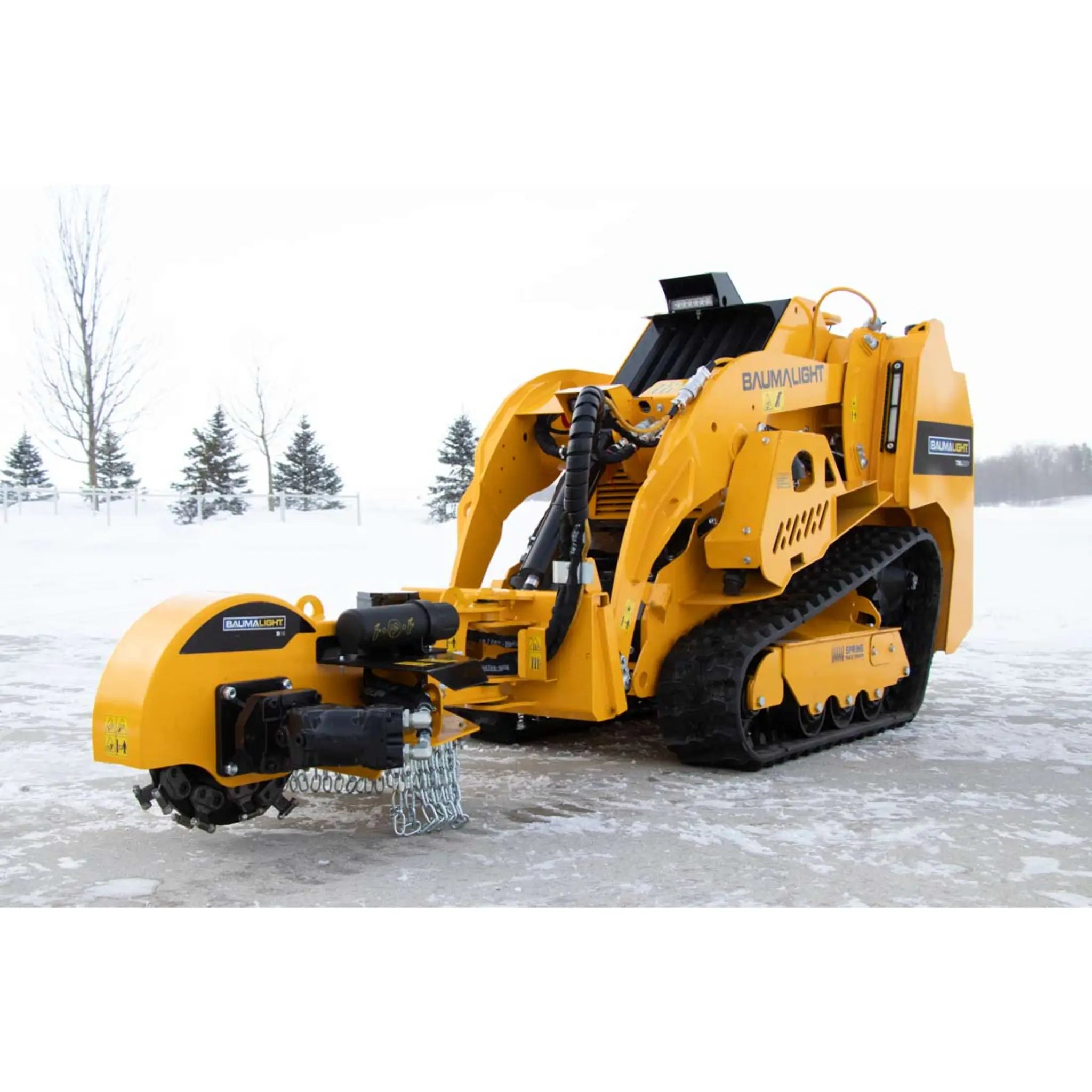 Baumalight S16 Stump Grinder For Mini Skid Steers - BML-S16-S508-MU-14PIN