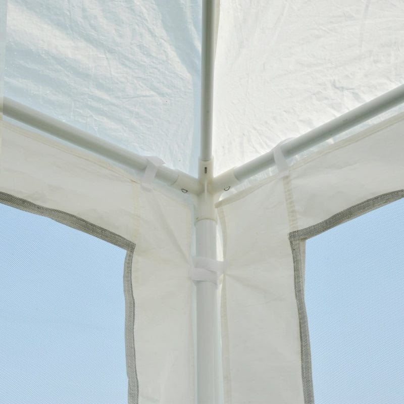 Outsunny 10' x 20' Gazebo Canopy Tent with 4 Removable Mesh Side Walls - 84C-023