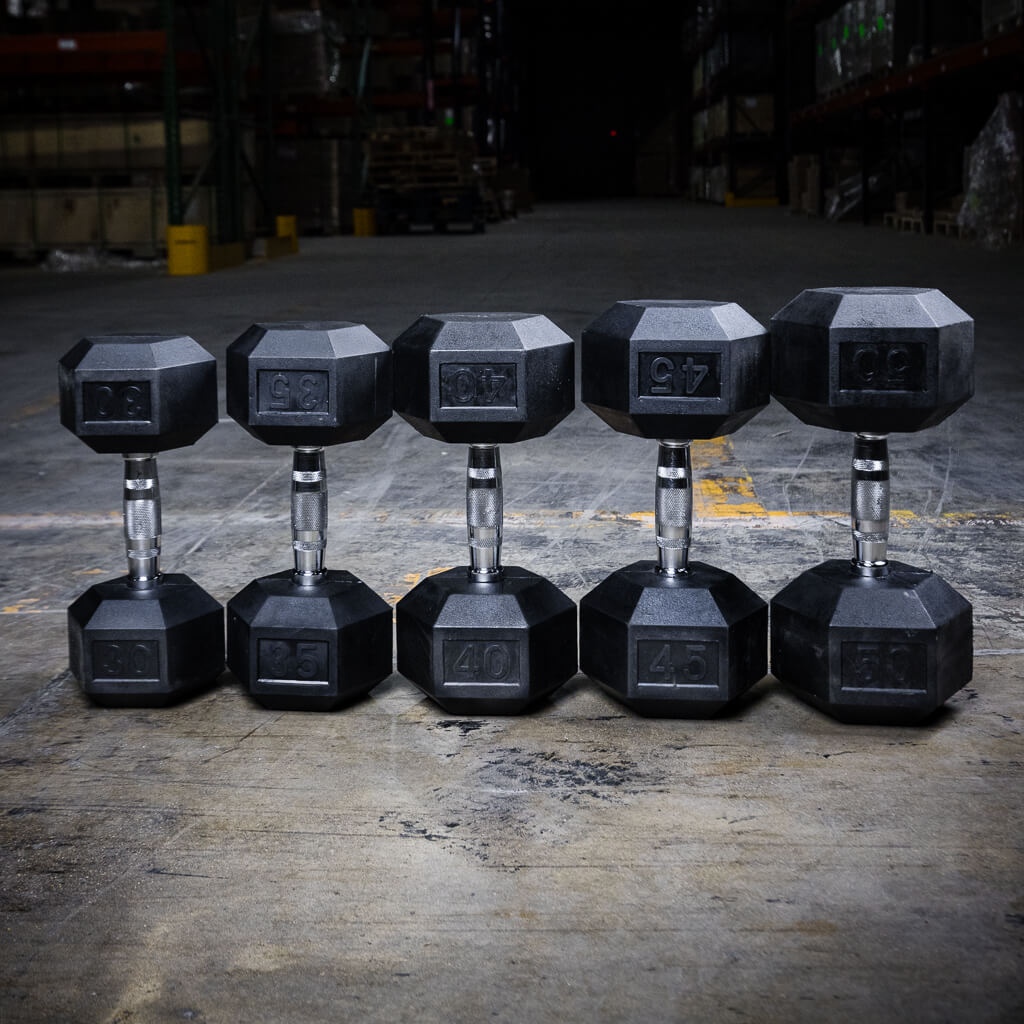 PRx Performance Rubber Hex Dumbbells - PXB320