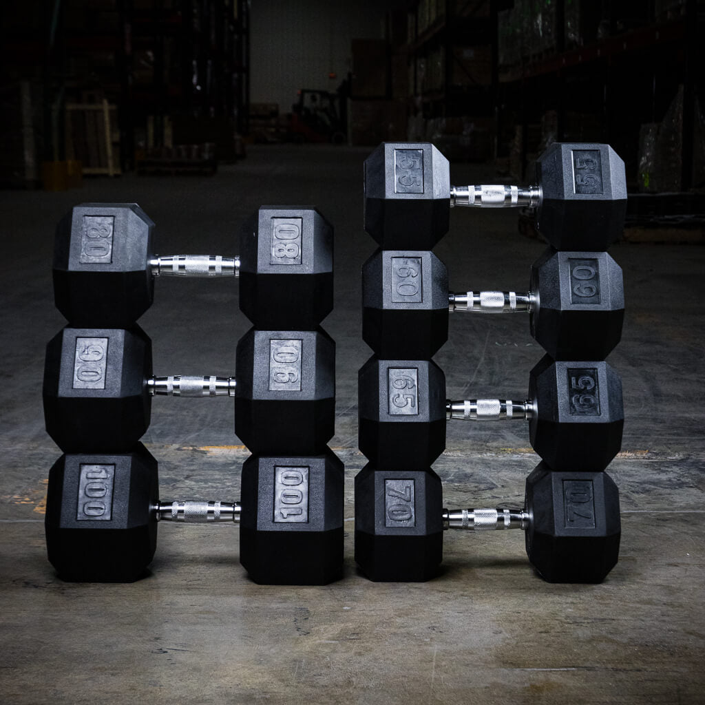 PRx Performance Rubber Hex Dumbbells - PXB320