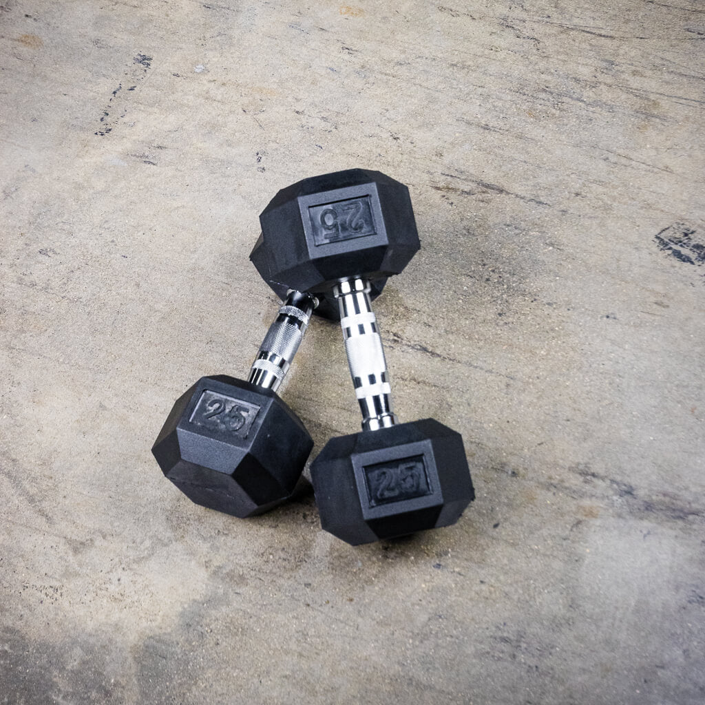 PRx Performance Rubber Hex Dumbbells - PXB320