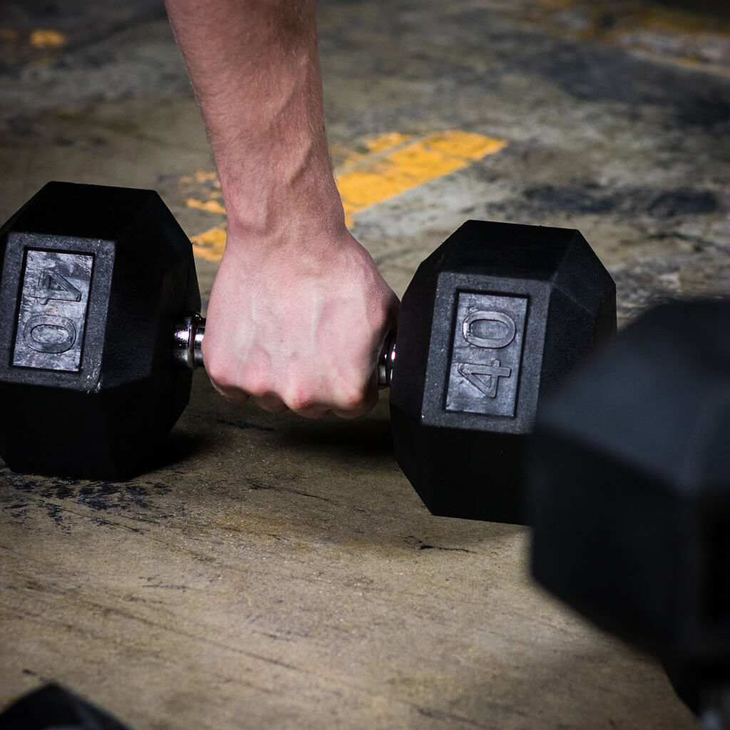 PRx Performance Rubber Hex Dumbbells - PXB320