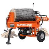 Super Handy Portable 20 Ton Gas Powered Log Splitter New - GUO077