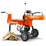 Super Handy 14 Ton 120V Portable Electric Log Splitter New - GUO084