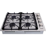 Thor Kitchen 30 in. Drop-in Natural Gas Cooktop in Stainless Steel, TGC3001