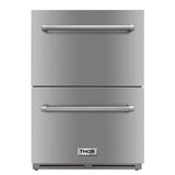 Thor Kitchen 24 in. 5.4 cu. ft. Indoor or Outdoor Refrigerator Drawer, TRF24U