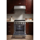 Thor Kitchen 30 in. 4.55 cu. ft. Professional Propane Gas Range in Stainless Steel - LRG3001ULP