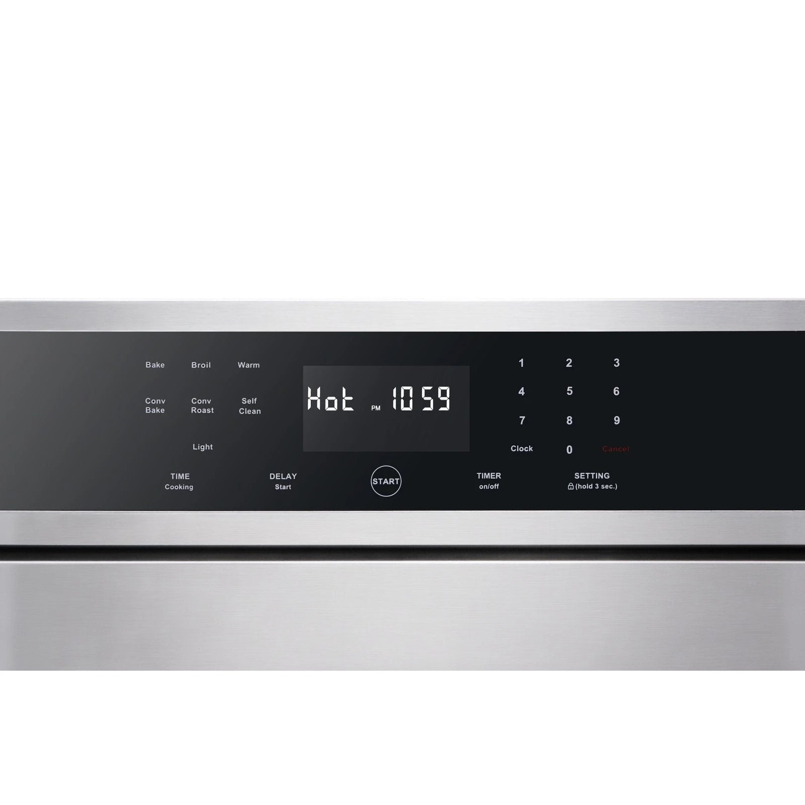 Thor Kitchen 30 in. Professional Self-Cleaning Wall Oven in Stainless Steel, HEW3001