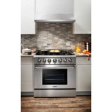 Thor Kitchen 36 Under Cabinet Stainless Steel Range Hood, TRH3606