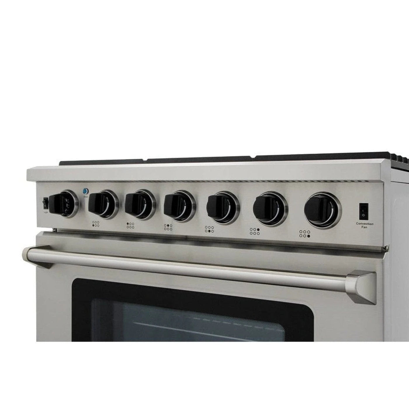 Thor Kitchen 36 in. 6.0 Cu. Ft Propane Gas Range in Stainless Steel, LRG3601ULP