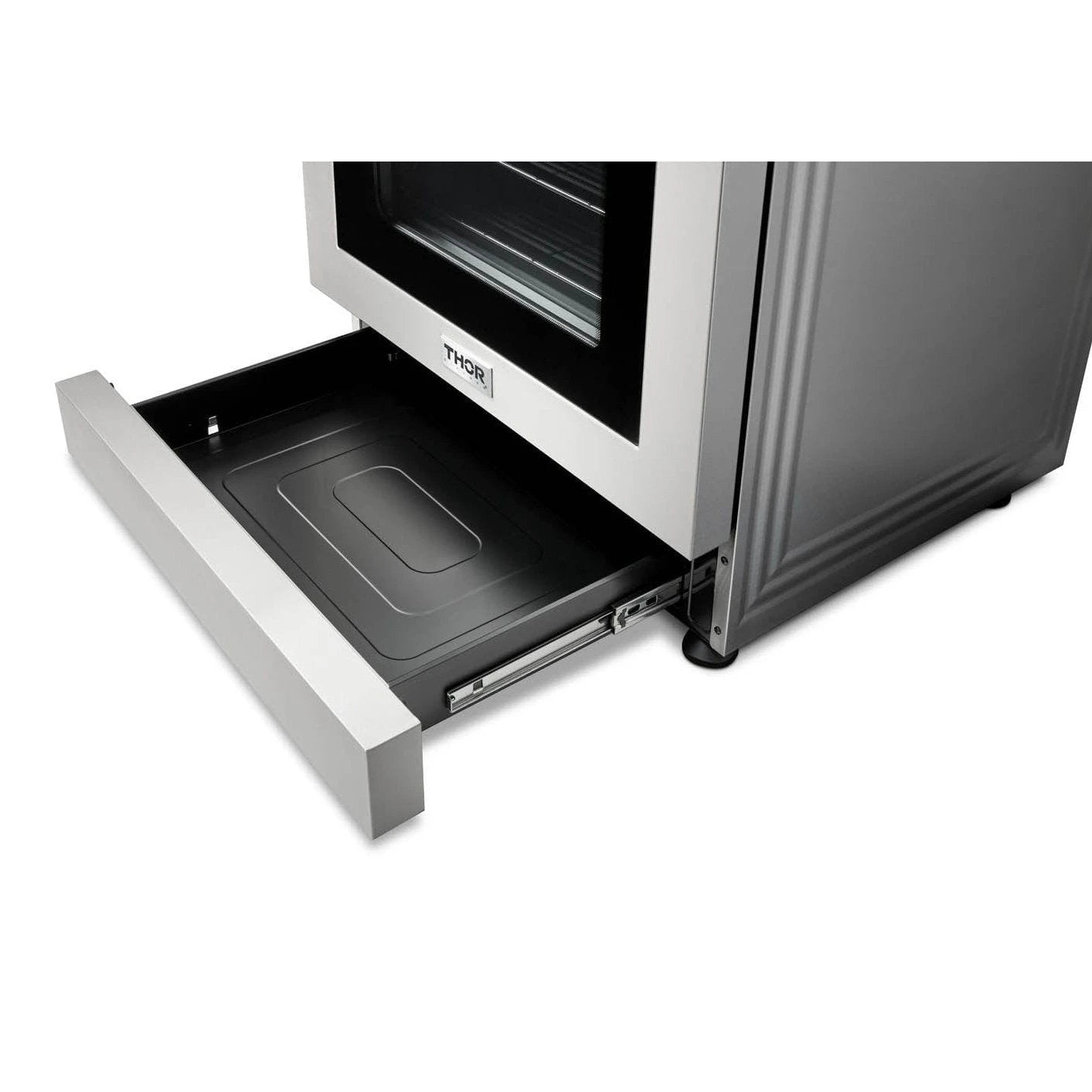 Thor Kitchen Appliance Package - 30 In. Gas Range, Range Hood, Microwave Drawer, AP-TRG3001-C-4