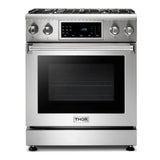 Thor Kitchen Appliance Package - 30 In. Gas Range, Range Hood, Microwave Drawer, Refrigerator, Dishwasher, AP-TRG3001-C-5