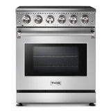 Thor Kitchen Appliance Package - 30 inch Electric Range, Counter-Depth Refrigerator, Dishwasher, AP-HRE3001-2