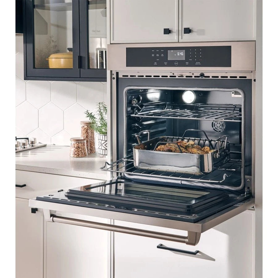 Thor Kitchen Appliance Package - 36 In. Gas Cooktop, Range Hood, Wall Oven, Microwave, AP-HRT3618U-3