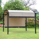 Outsunny 11.5' x 11.5' x 8' Outdoor Patio Gazebo Pergola - 84C-243