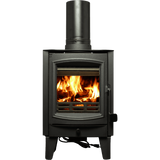 US Stove TH-100 Tiny Wood Stove 750 sq. ft. 26,000 BTU Accepts 11 Logs New